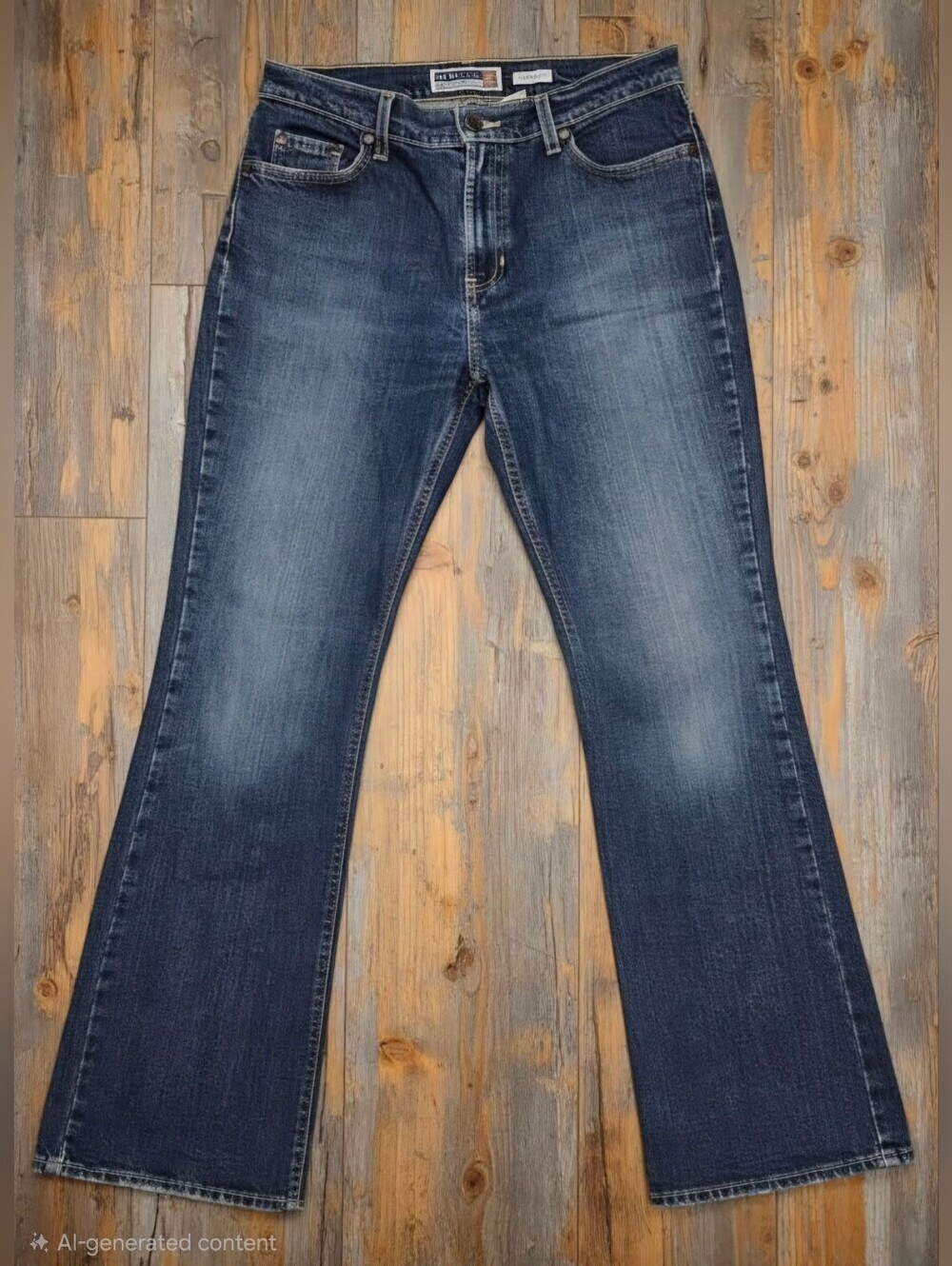 Old Navy Jeans 8 Short Just Below Waist Boot Cut Denim Stretch